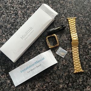 45mm Gold Apple Watch band